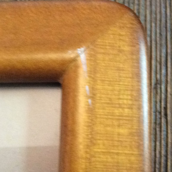 FINAL SALE PRICE Nice Vintage Double Wooden Picture Frame - Picture 4 of 4